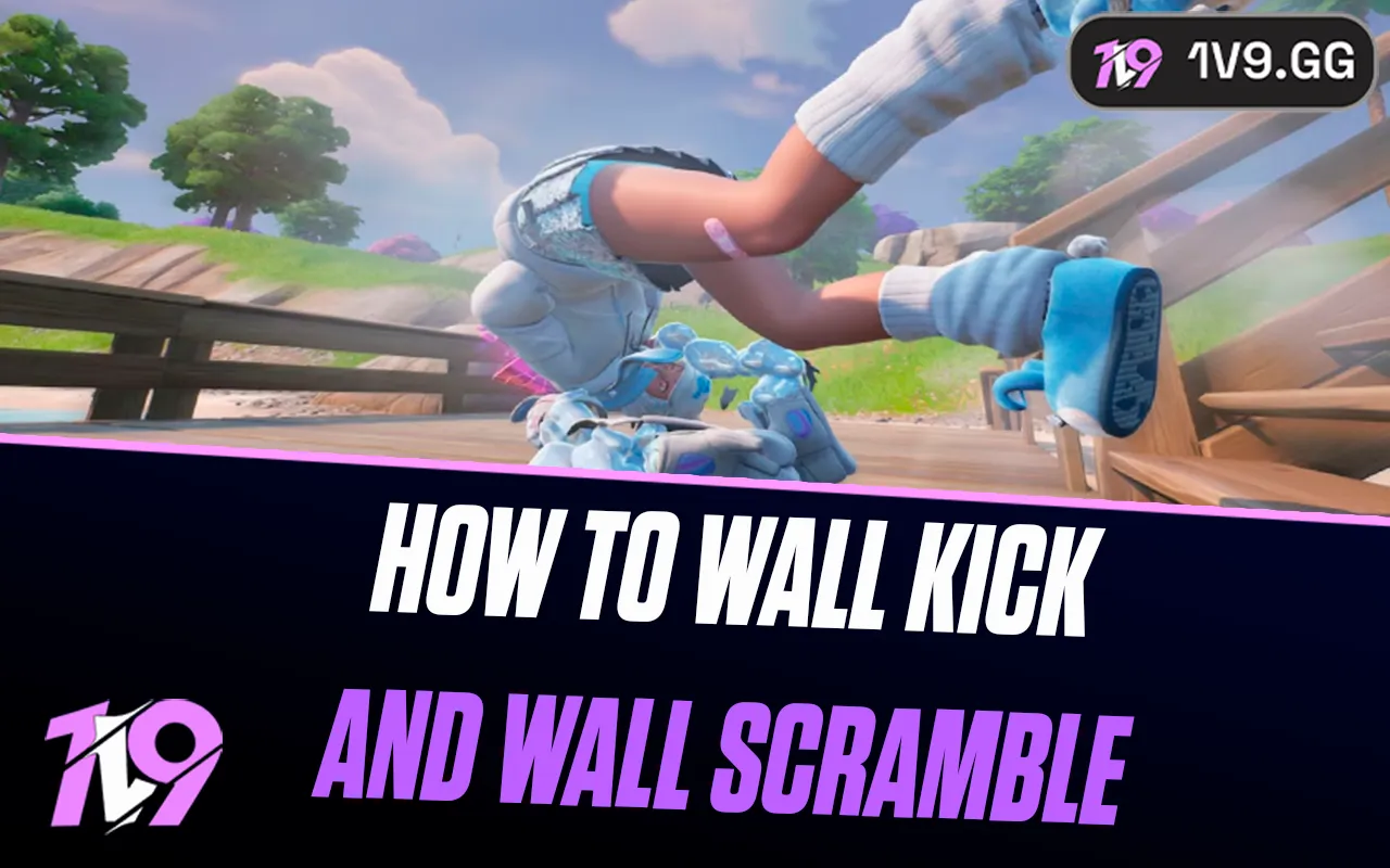 How To Wall Kick And Wall Scramble in Fortnite